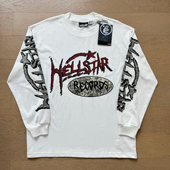 Hellstar Long Sleeve Shirts High-quality pure cotton high-street clothing