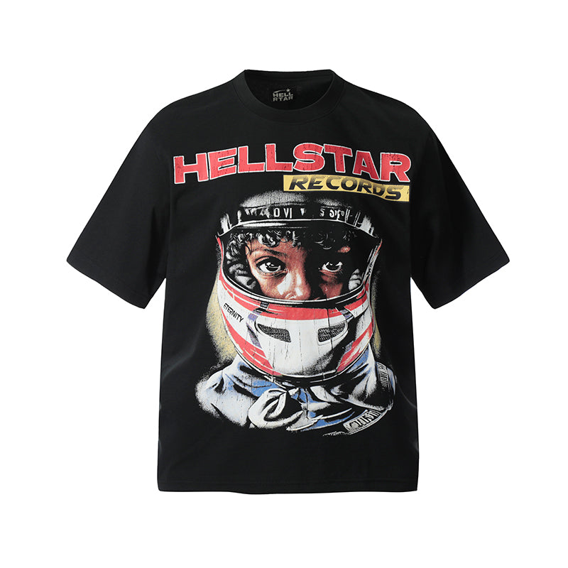 Hellstar T-shirt Direct Printing Pattern High-quality pure cotton high-street clothing