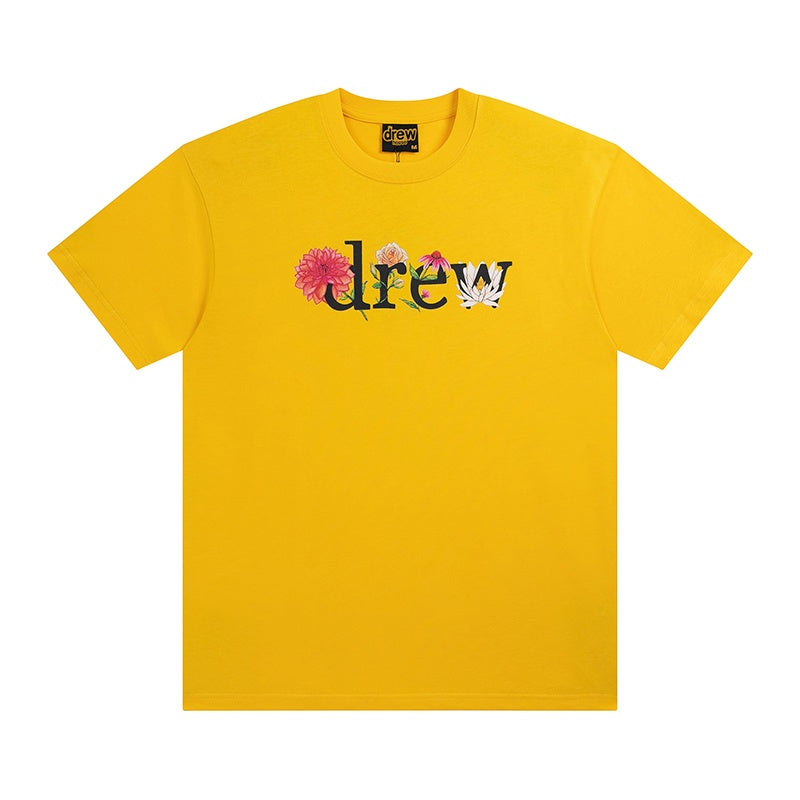 DREW HOUSE T Shirts Colorful floral letters