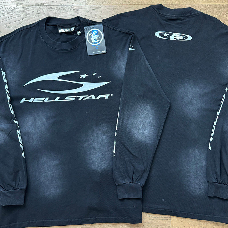 Hellstar Long Sleeve Shirts High-quality pure cotton high-street clothing