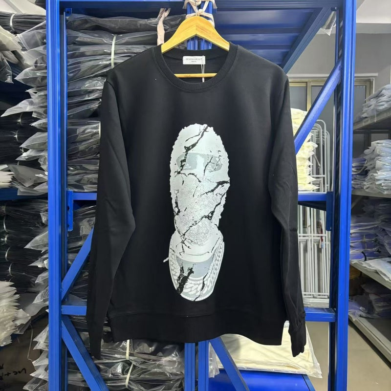 IH NOM UH NIT Crew neck sweatshirt High-quality pure cotton streetwear style