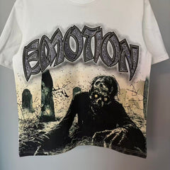 MIXED EMOTION T SHIRTS High-quality streetwear made from 260g pure cotton fabric.