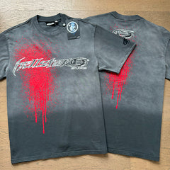 Hellstar T shirts High-street style, pure cotton, loose fit