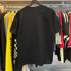 Rhude T Shirts Yacht Club Printed Cotton Short Sleeves Men and Women