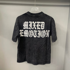 MIXED EMOTION T SHIRTS High-quality streetwear made from 260g pure cotton fabric.