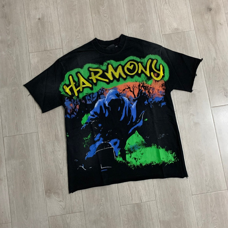 HARMONY T Shirts Street Trend Hot Diamonds
