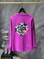 CHH  Heart Long Sleeve Shirt Unisex Fashion Loose Long Sleeve Shirt