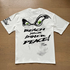 Hellstar T shirts High-street style, pure cotton, loose fit