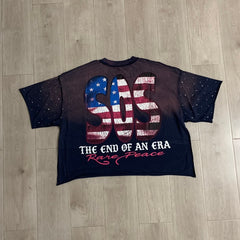 RARE PEACE T SHIRTS High-quality streetwear made from 260g pure cotton fabric.