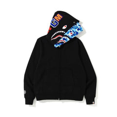 Bathing Ape Bape Hoodie Autumn and Winter Fashion Brand Cardigan Zipper Hoodie Youth Fashion