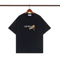 OFF WHITE T SHIRTS High-quality pure cotton high-street style
