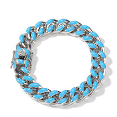 Bracelet Hip Hop Stainless Steel Color Drip Vintage Fashion Bracelet Jesus Pieces Spectrum