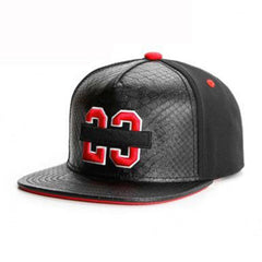 Trendy flat brimmed snapback hats