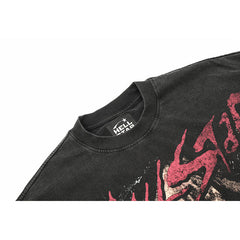 Hellstar T-shirt Direct Printing Pattern High-quality pure cotton high-street clothing