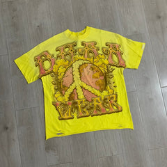 DUAA T shirts Direct-to-Garment Street-Style Rhinestone Design