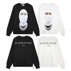 IH NOM UH NIT Crew neck sweatshirt High-quality pure cotton streetwear style