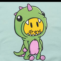 DREW HOUSE Hoodie Green dinosaur