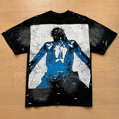 Hellstar T shirts High-street style, pure cotton, loose fit