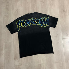 DUAA T shirts White ink direct-to-film (DTF) printing with trendy Western-style rhinestone designs.