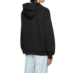 DREW HOUSE Hoodie Black large smiley face texture