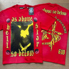 Hellstar T shirts High-street style, pure cotton, loose fit