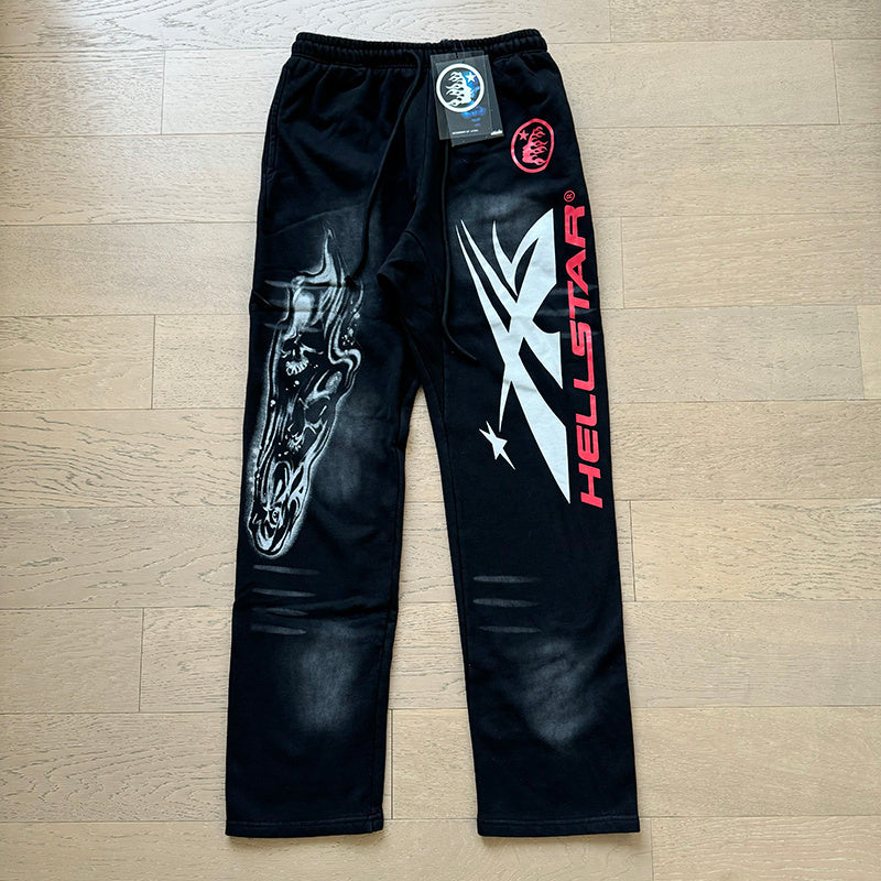 Hellstar Sweatpants High-quality pure cotton high-street clothing