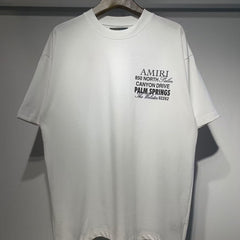Amiri T shirts Stylish, high-quality pure cotton