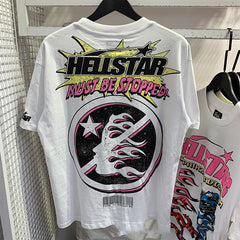 Hellstar T Shirt High-quality pure cotton high-street clothing