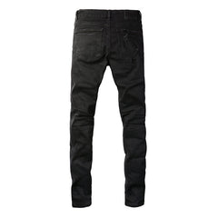 Mens trendy purple jeans 100% cotton Pure Cotton High Street Trend
