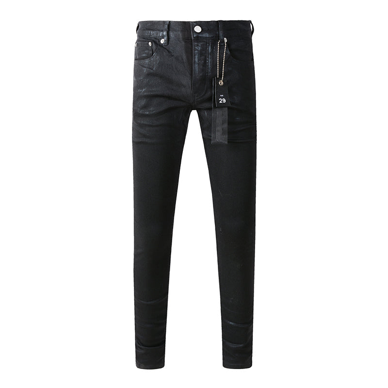 Mens trendy purple jeans 100% cotton Pure Cotton High Street Trend