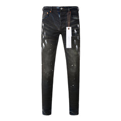 Mens trendy purple jeans 100% cotton Pure Cotton High Street Trend