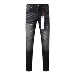 Mens trendy purple jeans 100% cotton Pure Cotton High Street Trend