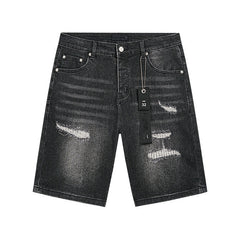 Mens trendy purple jeans 100% cotton Denim Shorts #PU519