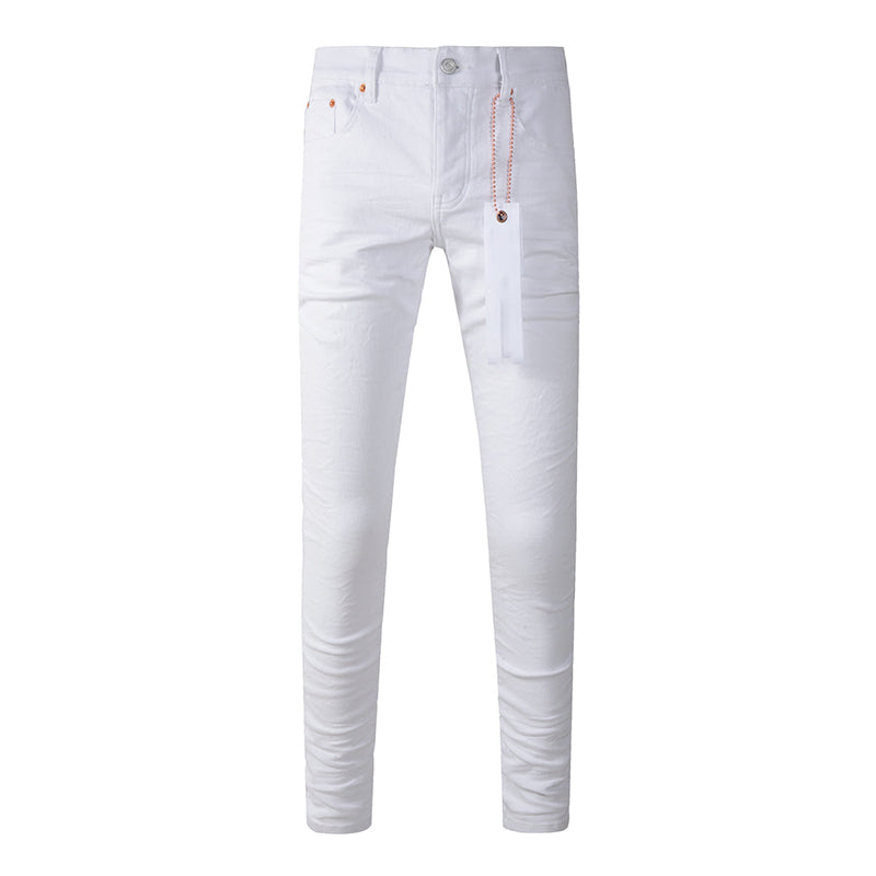 Mens trendy purple jeans 100% cotton Pure Cotton High Street Trend