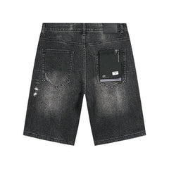 Mens trendy purple jeans 100% cotton Denim Shorts #PU519
