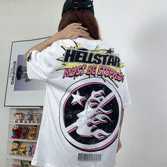 Hellstar T Shirt High-quality pure cotton high-street clothing