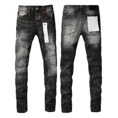 Mens trendy purple jeans 100% cotton Pure Cotton High Street Trend