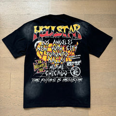Hellstar T Shirts Retro style high street trend High-quality pure cotton high-street clothing