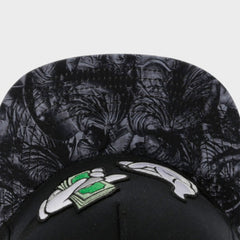 Trendy flat brimmed snapback hatsmen's shade