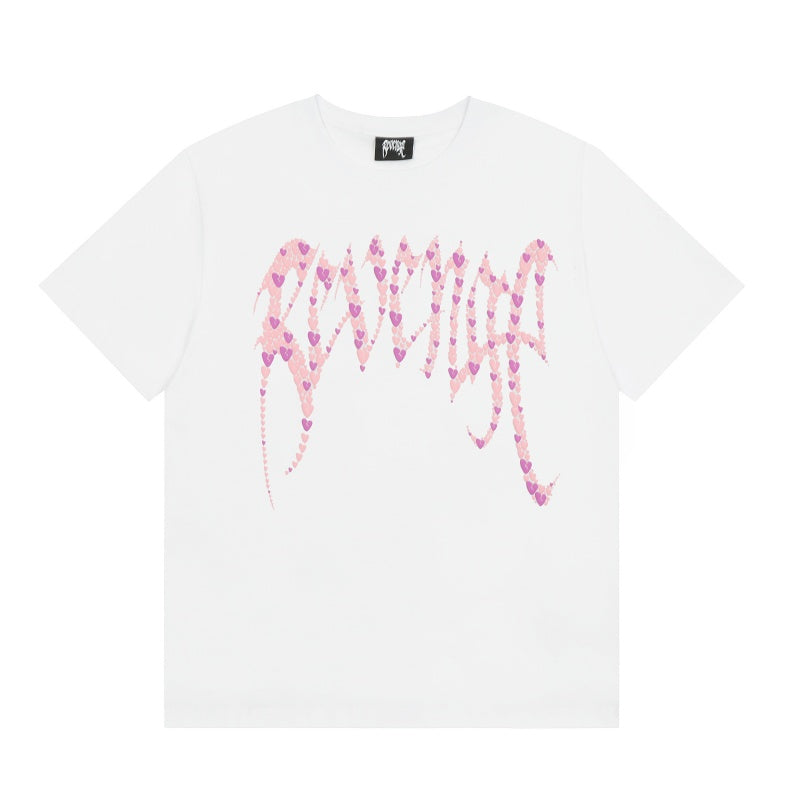Revenge T Shirts High-quality streetwear with trendy Painted decoration