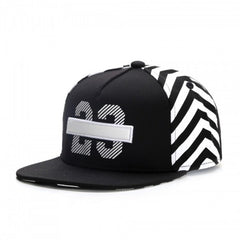 Trendy flat brimmed snapback hatsshade