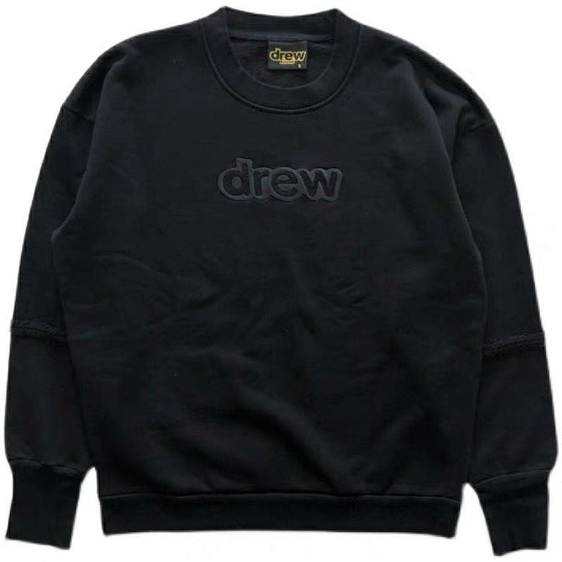 DREW HOUSE Hoodie Black embroidered letters