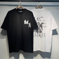 Amiri T shirts Stylish, high-quality pure cotton