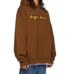 DREW HOUSE Hoodie Brown pure cotton