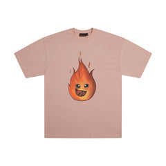 DREW HOUSE T Shirts Small red flame