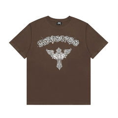 Revenge T Shirts High-quality streetwear with trendy Painted decoration