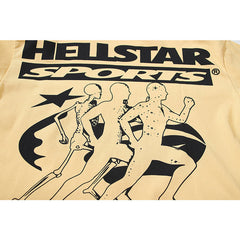 Hellstar T Shirts Retro style high street trend High-quality pure cotton high-street clothing