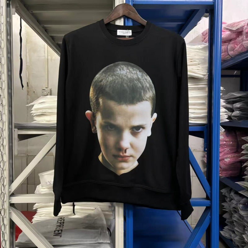 IH NOM UH NIT Crew neck sweatshirt eleven High-quality pure cotton streetwear style
