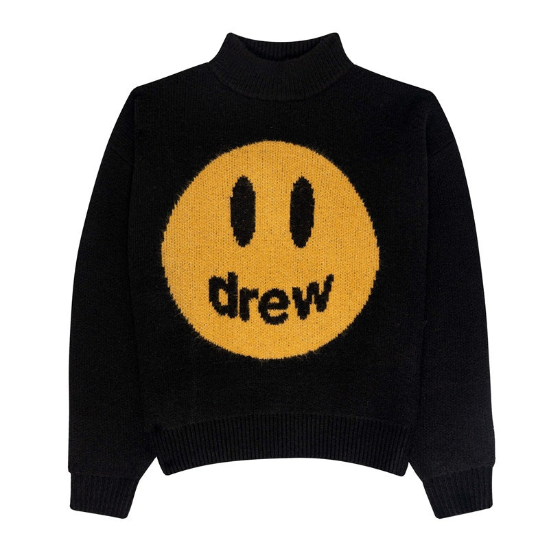DREW HOUSE Sweater Smiley-face turtleneck sweater