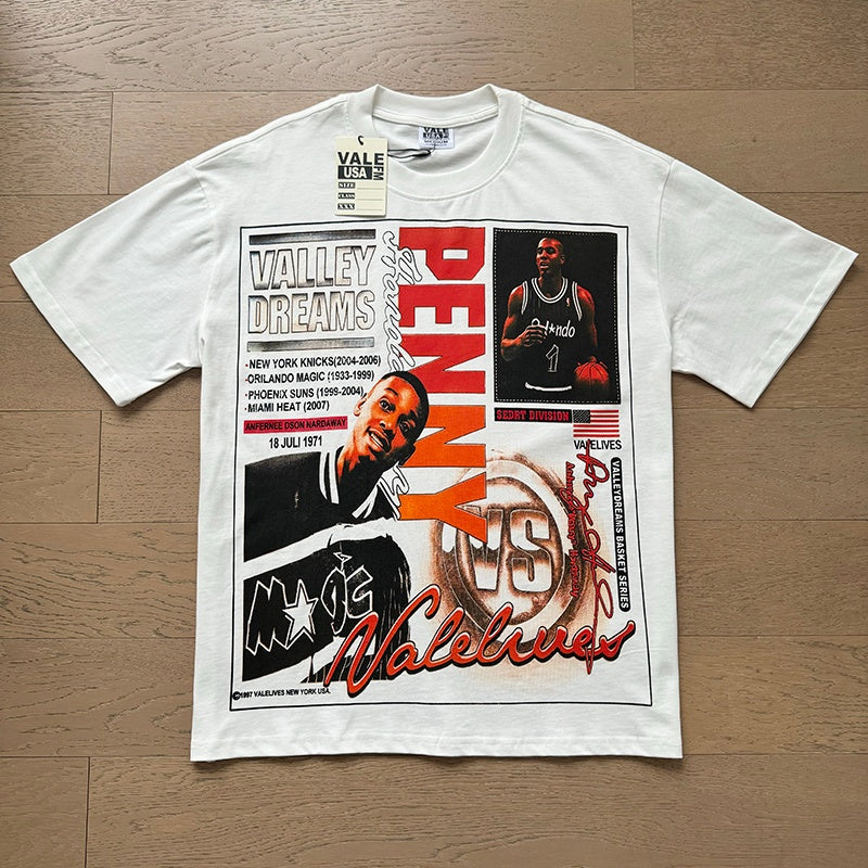 Valeforever Vale T Shirts White letter print unbeatable high-street fashion appeal.